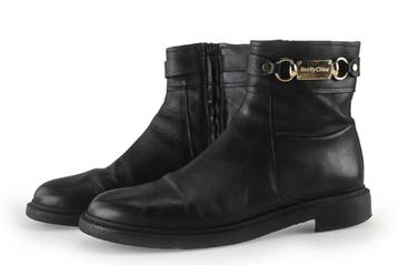 See by Chloe Laarzen in maat 41 Zwart, Kleding | Dames, Hoge laarzen, Verzenden, Zwart, Zo goed als nieuw