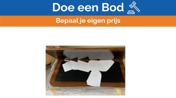 Bieden: Ferretti foltable cockpit table teak, Watersport en Boten, Ophalen of Verzenden, Nieuw
