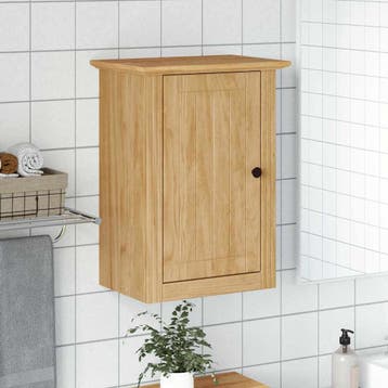 vidaXL Badkamer wandkast BODO Honing bruin 44 x 30 x 60 cm, Verzenden, Nieuw
