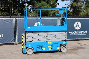 Veiling: Schaarlift Genie GS-3232 Elektrisch 11.6m 2011, Ophalen