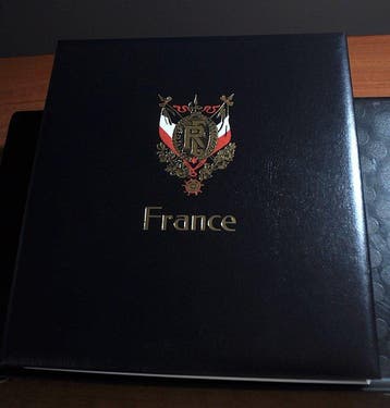 Accessoires Frankrijk - Een leeg luxe DAVO album met