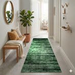 Luxe groene Gabbeh - Loper - 220 cm - 70 cm - ongebruikt en