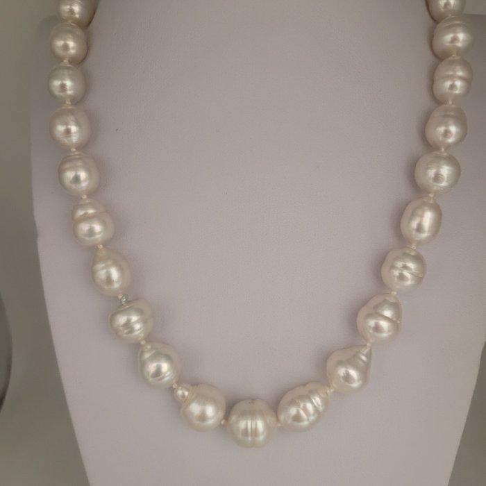 Collier - 18 carats Or jaune Perle, Bijoux, Sacs & Beauté, Colliers