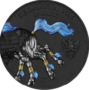 Duitsland. 5 Mark 2026 – Beasts: Sleipnir – UDHR – 2 oz