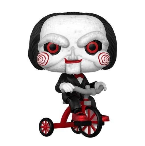 Saw POP! Plus Vinyl Figure Billy on Tricycle Exclusive Editi, Collections, Cinéma & Télévision, Enlèvement ou Envoi