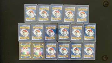 Pokémon - 17 Card Foil, Full art, Alternate art, Promo card, Hobby en Vrije tijd, Verzamelkaartspellen | Pokémon, Nieuw