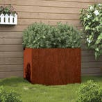 vidaXL Plantenbak 62x47x46 cm cortenstaal, Verzenden, Nieuw