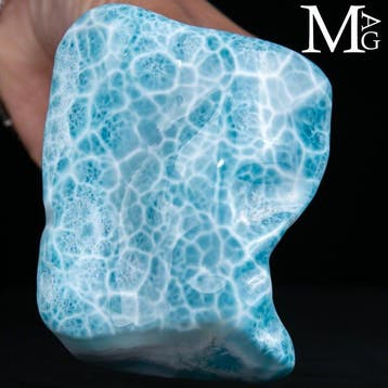 Hemels Wonder: Larimar-specimen - Larimar Extra –