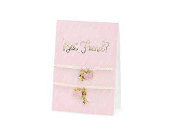 Wenskaart Best Friend Armbanden 14,8cm, Verzenden, Nieuw