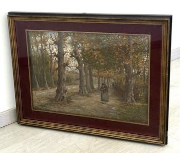 Enrico Vizzotto Alberti (1880-1976) - Viale dei Platani