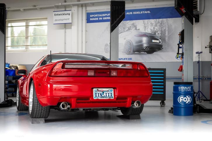 FOX Honda NSX I/ Acura NSX I Coupé einddemper dwarsuitlaat r, Auto-onderdelen, Uitlaatsystemen, Nieuw, Verzenden