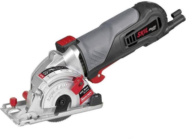 Skil 5330AA - Minicirkelzaag 600W - Zaagdiepte 28,5mm - 2kg, Doe-het-zelf en Bouw, Gereedschap | Zaagmachines, Zo goed als nieuw