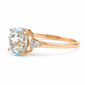 Zonder minimumprijs - Ring - 14 karaat Geel goud - 1.52ct., Nieuw
