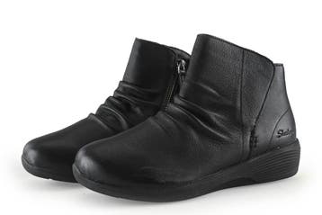 Skechers Enkellaarzen in maat 39 Zwart, Skechers, Verzenden, Zwart, Lage of Enkellaarzen
