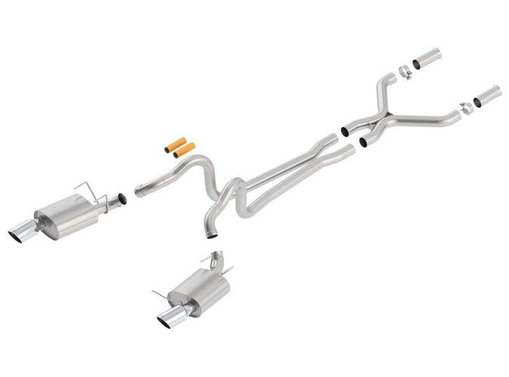 Borla 13-14 Mustang GT/Boss 302 5.0L V8 RWD Single Split, Autos : Pièces & Accessoires, Systèmes d'échappement, Enlèvement ou Envoi