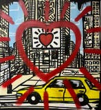 Manitos Filip Makowiak - „city love”. Manit x KeithHaring