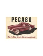 1956 PEGASO Z-103 LEAFLET FRANS, Ophalen of Verzenden