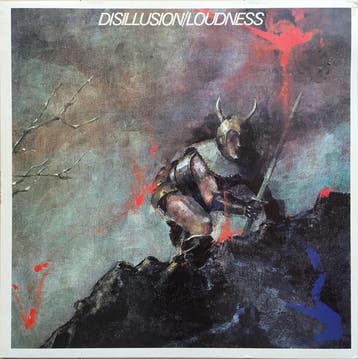 Loudness - Disillusion (LP 1984), Verzenden, Gebruikt