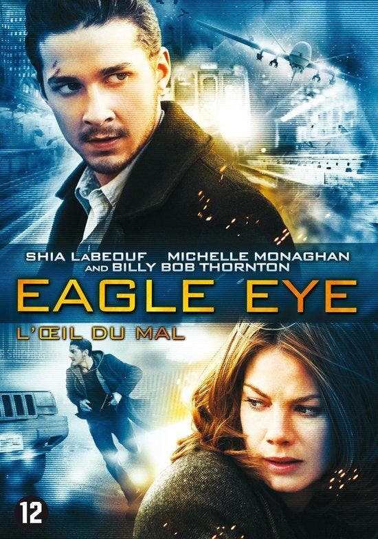 Eagle Eye (dvd tweedehands film), Cd's en Dvd's, Dvd's | Actie, Ophalen of Verzenden
