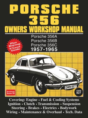 Porsche 356 Owner’s Workshop Manual, 1957-1965, Verzenden, Brooklands Books