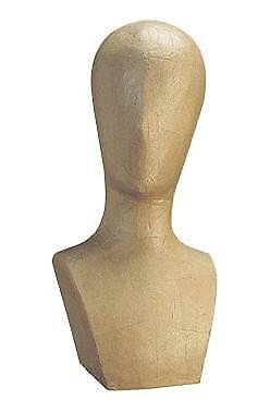 *TIP*  Hoofd onzijdig papier-mache IT107, Ophalen of Verzenden