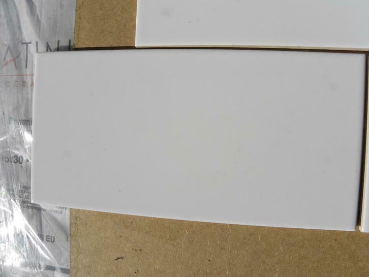 wandtegels latinia glossy white 14.8/29.5 cm, Doe-het-zelf en Bouw, Tegels, Minder dan 20 cm, 20 tot 40 cm, Nieuw, Keramiek, Wandtegels