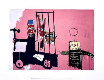 Jean-Michel Basquiat (1960-1988) - Molasses - Giclée - 50x39