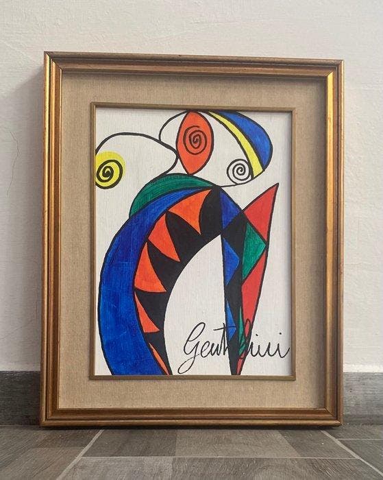 Aldo Gentilini (1911-1982) - Composizione, Antiquités & Art, Art | Peinture | Moderne