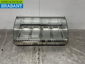 RVS Saro Warmhoudvitrine 46 liter 230V Horeca, Ophalen of Verzenden, Nieuw in verpakking