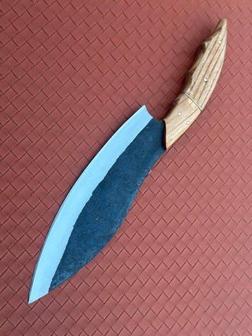 Custom Hand-Forged Premium Chefs Knife - Tafelmes - Staal,