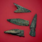 Âge du bronze Bronze pointes de flèches antiques (Sans prix