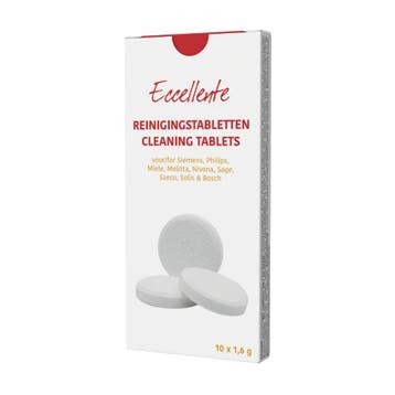 ECCELLENTE Koffiemachine reinigingstabletten - 40 stuks, Verzenden, Nieuw