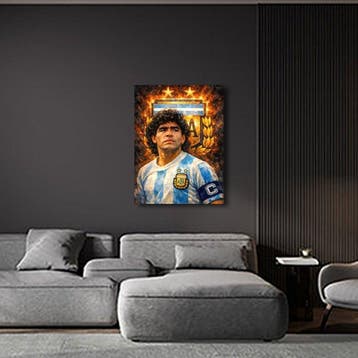 Canvas Fit - Alberto Ricardo - Diego Maradona – La Gloria, Nieuw