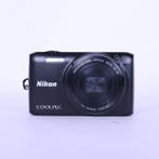 Nikon Nikon Coolpix S6800 Compact Digital Camera Black +, Nieuw