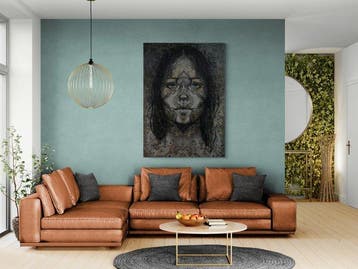 Jacqueline Klein Breteler - “Strength.”-painting on a