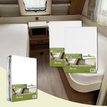 Textielpakket Caravan enkele bedden Fendt-Hobby enz - 2