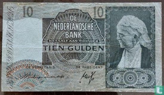 10 Gulden Nederland 1940 I  - 1940, Postzegels en Munten, Bankbiljetten | Nederland, Los biljet, Verzenden