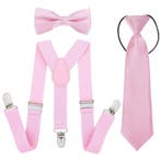 Fako Fashion - Kinder Bretels, Vlinderstrik & Stropdas -, Kinderen en Baby's, Kinderkleding | Overige, Verzenden, Nieuw