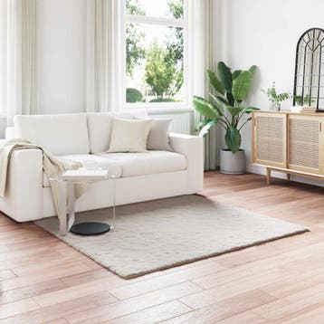 vidaXL Antislip vloerkleed van imitatie konijnenbont OLITE, Verzenden, Nieuw