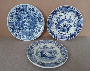 Oud Delft, Société Céramique & Petrus Regout - Bord (3) -