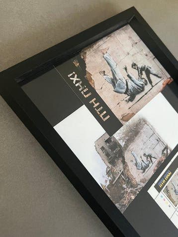 Banksy (1974) - FCK PTN! Banksy Complete set - Postage, Antiquités & Art