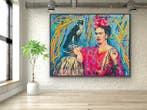 Joaquim Falco - FRIDA KAHLO UNIQUE. XXL Hand painted