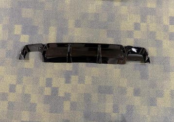 BMW E39 diffuser glanzend zwart – achterbumper 96-02, Nieuw, Achter, BMW, Bumper