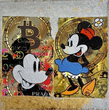 Giuliano Grittini (1951) - Topolino e Minnie