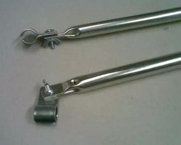 Berger Verandastang Staal 200-280cm - Zilver, Caravans en Kamperen, Ophalen of Verzenden, Nieuw