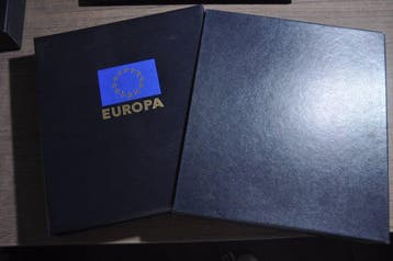 Europa CEPT 1956/1990 - Verzameling 1956/1990 in 2 luxe DAVO