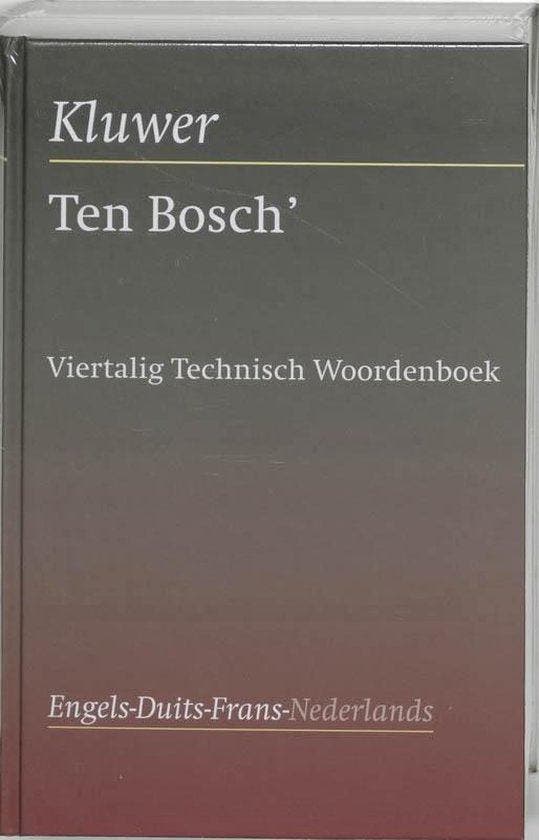 Ten Bosch' viertalig technisch woordenboek Engels - Oxtoby, Boeken, Geschiedenis | Nationaal, Verzenden