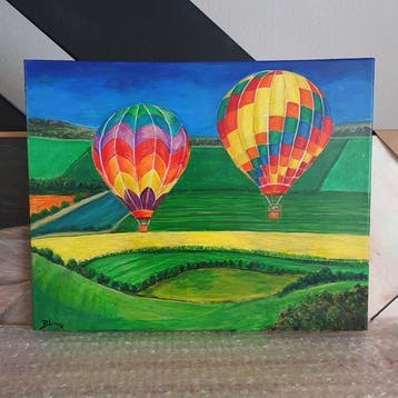 Christine Bleny - Floating over the Fields