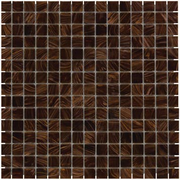 Wand & Vloer Mozaïek Tegels Factory Glas Bruin - Matje 32.., Doe-het-zelf en Bouw, Nieuw, Ophalen of Verzenden, 20 tot 40 cm, 10 m² of meer