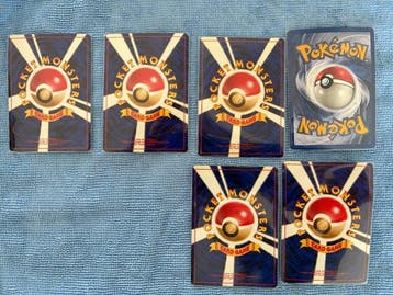 Pokémon - 6 Card - WOTC, Nieuw